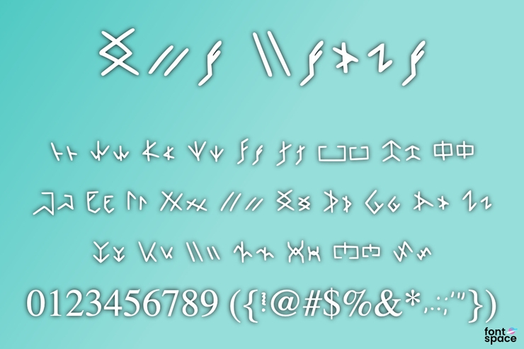 One Verse字体 1
