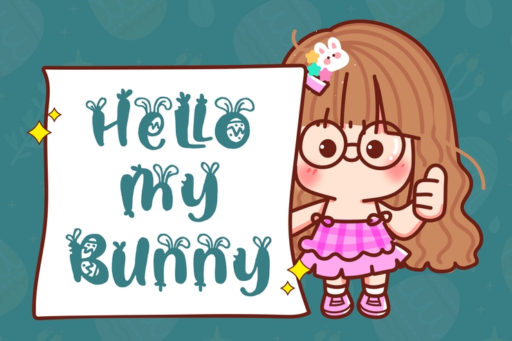 Little Bunny字体 7