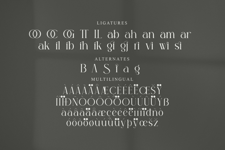 Sagire字体 1