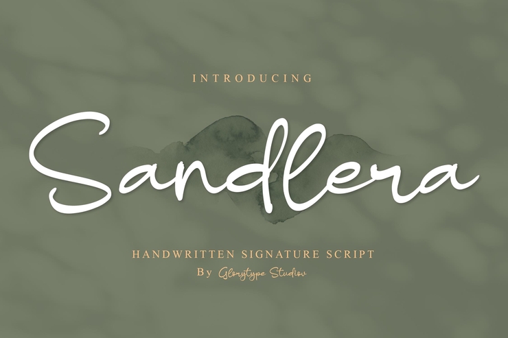 Sandlera字体 8