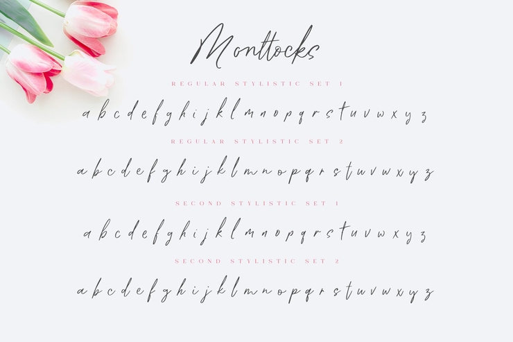 Monttocks字体 8