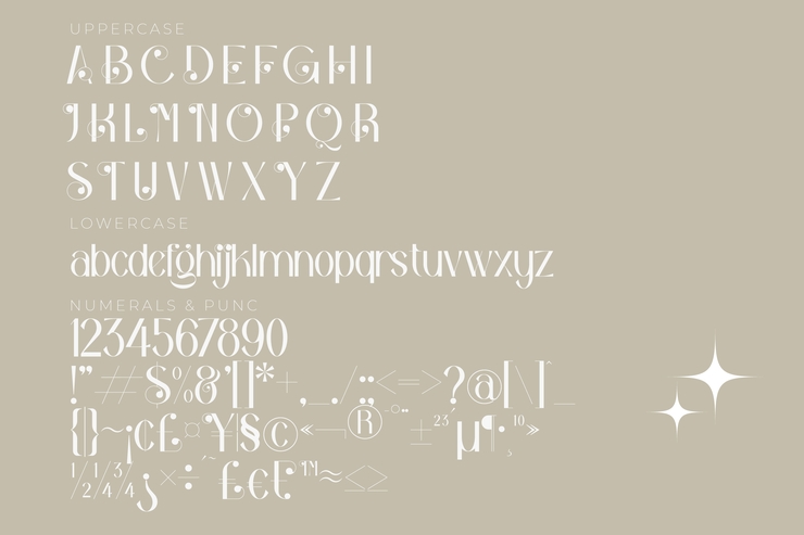 Bagola字体 4
