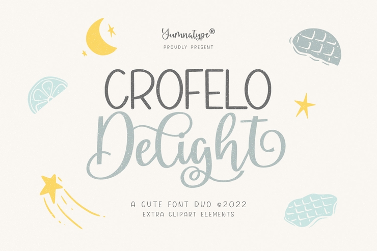 Crofelo Delight字体 2