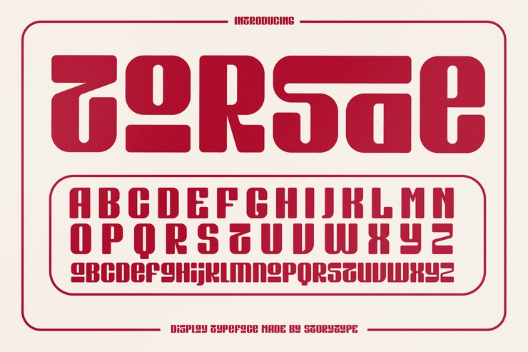 TORSAE字体 6