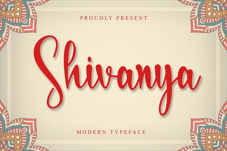 Shivanya字体 3