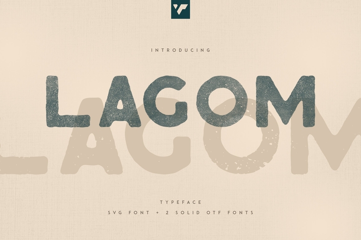 LAGOM字体 1