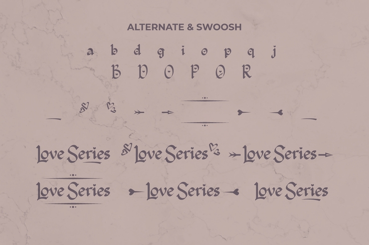 Love Series字体 9
