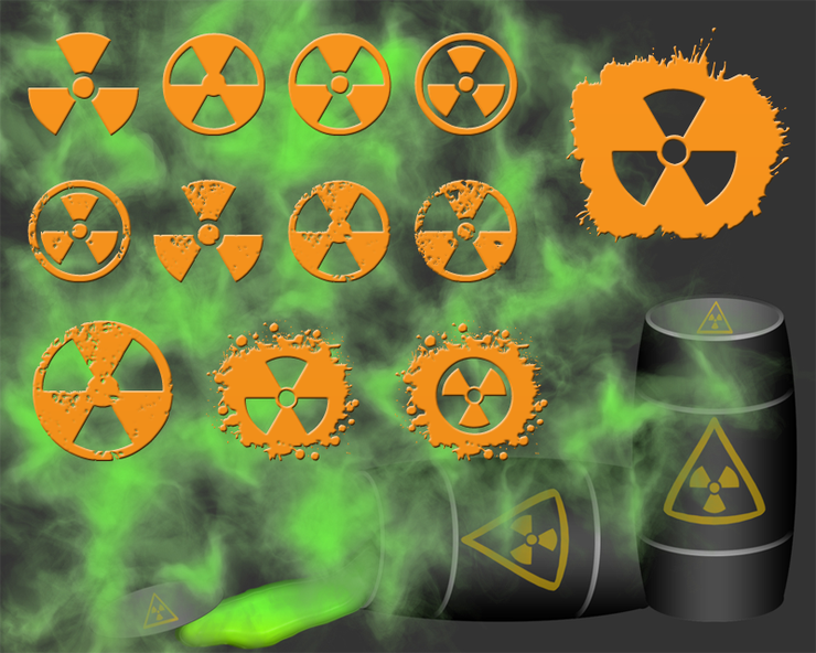 RADIATION字体 1