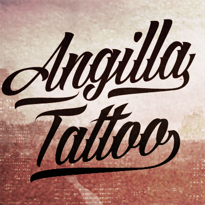 Angilla Tattoo字体 1