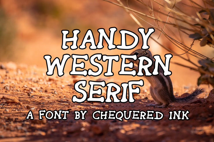 Handy Western Serif字体 1