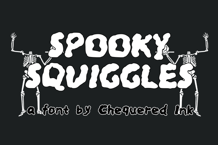 Spooky Squiggles字体 1