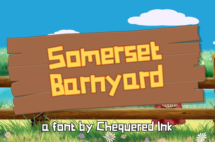 Somerset Barnyard字体 1