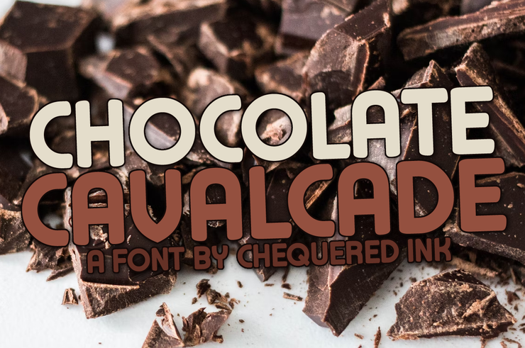 Chocolate Cavalcade字体 1