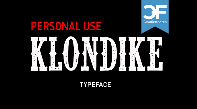 CF Klondike字体 1