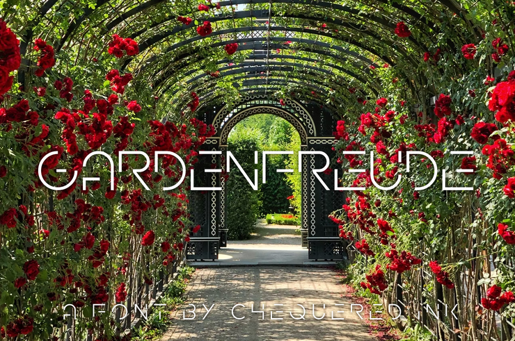Gardenfreude字体 1