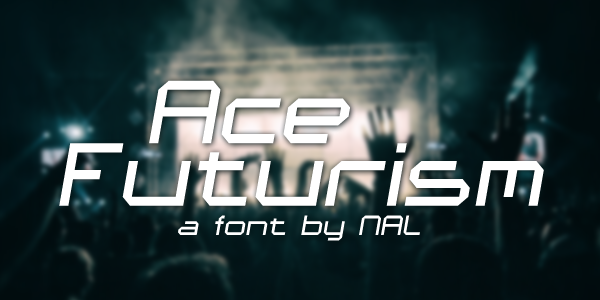 Ace Futurism字体 2