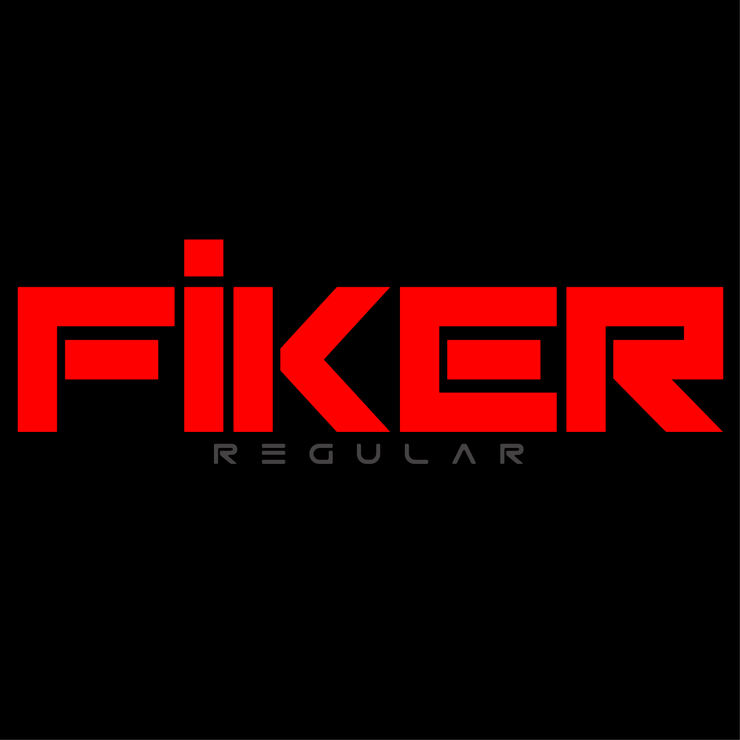 Fiker字体 3