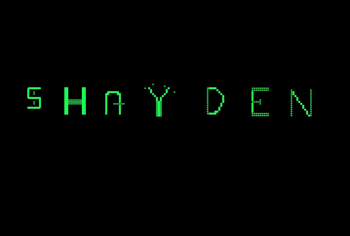Shayden字体 1