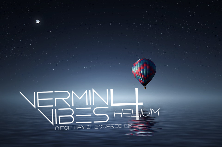 Vermin Vibes 4 Helium字体 1