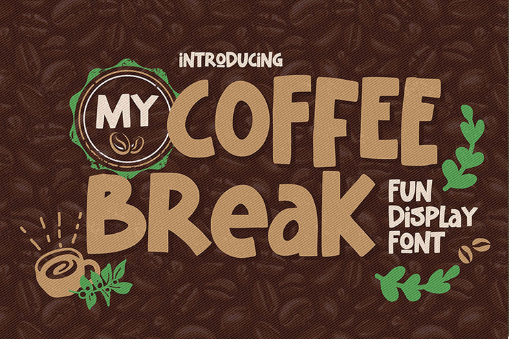 My Coffee Break字体 1