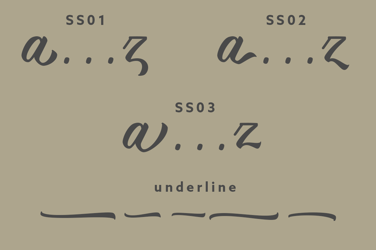 Blackhole - Script字体 6