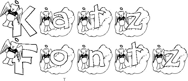 KG ANGELBEAR字体 1