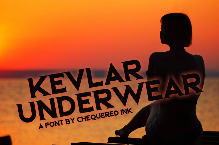 Kevlar Underwear字体 1