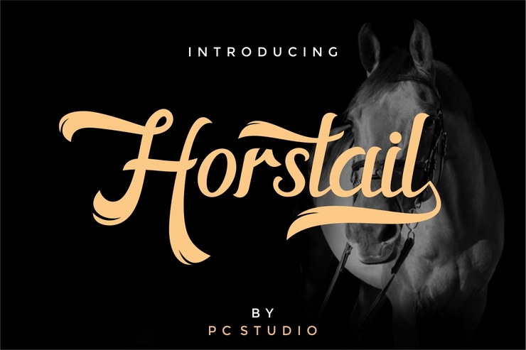 Horstail字体 1