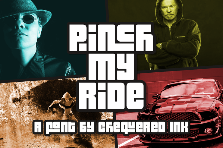 Pinch My Ride字体 1