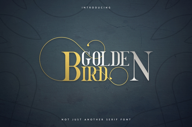 GOLDEN BIRD SERIF字体 1