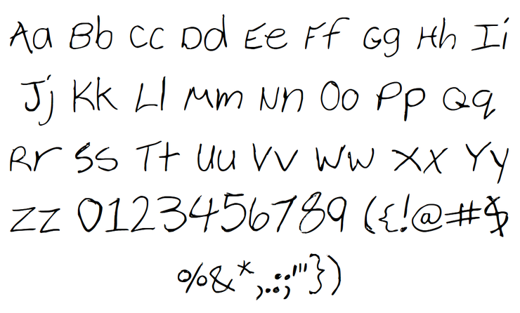 Cheyenne Hand字体 4