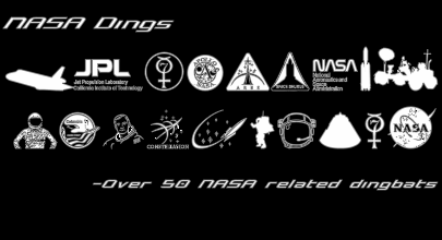 NASA Dings字体 2