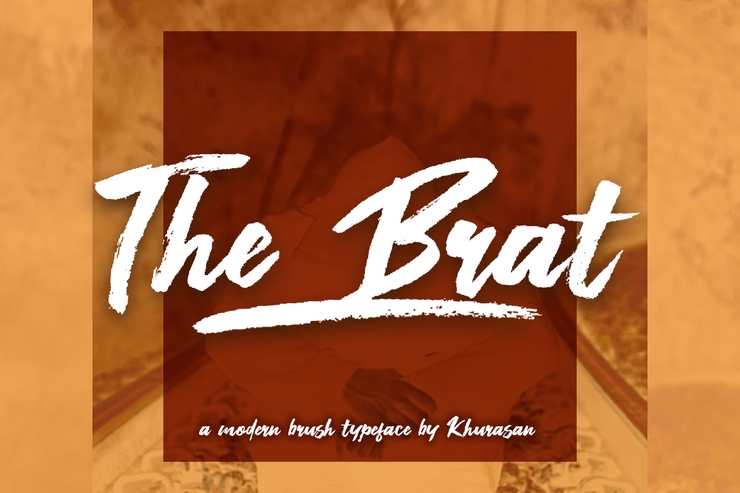 The Brat字体 1