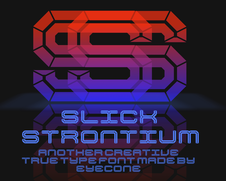 Slick Strontium字体 3