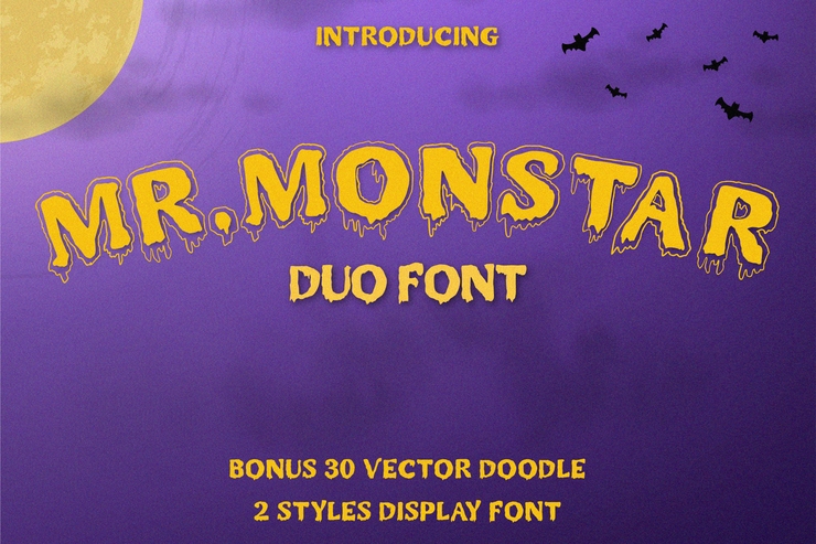 Mr. Monstar字体 1