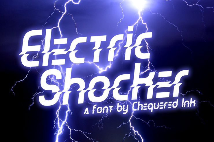 Electric Shocker字体 1