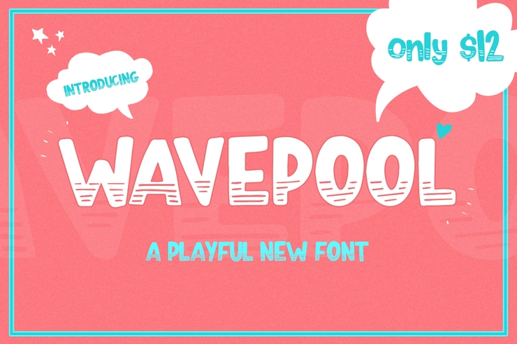 Wavepool字体 1