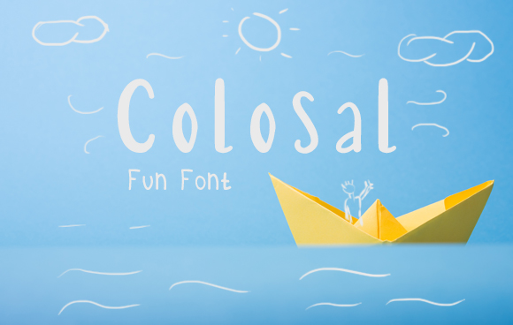 Colosal字体 3