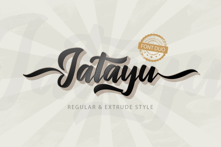 Jatayu字体 1