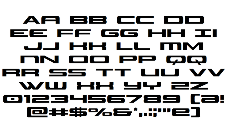 Classic Cobra字体 1