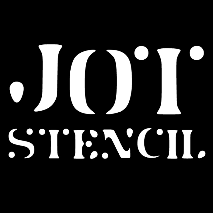 Jot Stencil字体 1