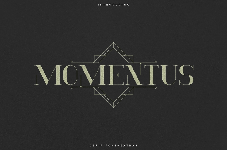 Momentus字体 1