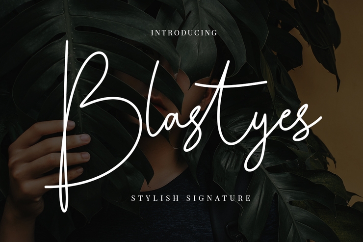 Blastyes字体 3