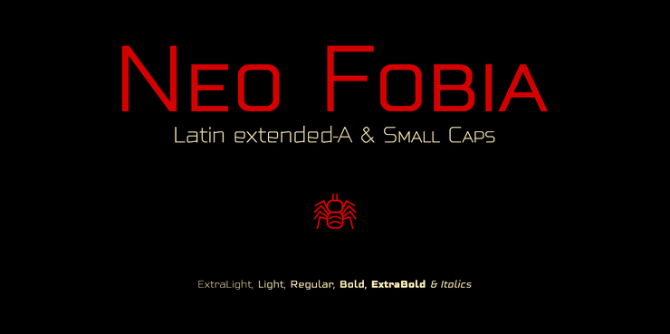 Neo Fobia字体 5