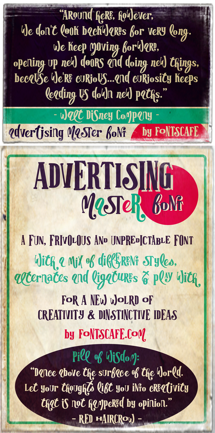 Advertising Master字体 1