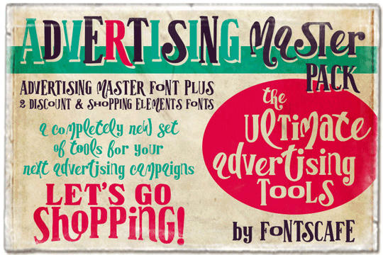 Advertising Master字体 2