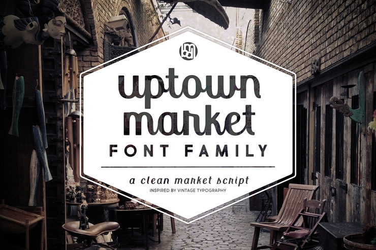 Uptown Market字体 3