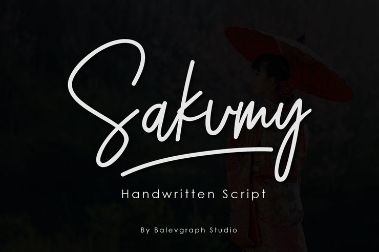 Sakumy字体 1