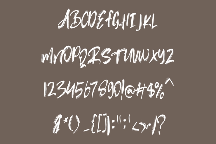 Rubin Key字体 5
