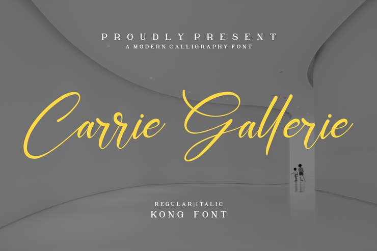 Carrie Gallerie字体 1